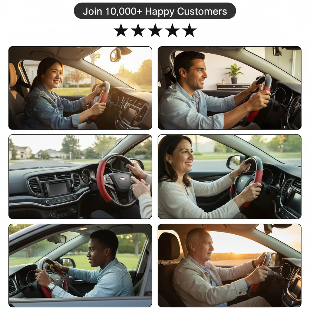 Steering Wheel Grip Cover