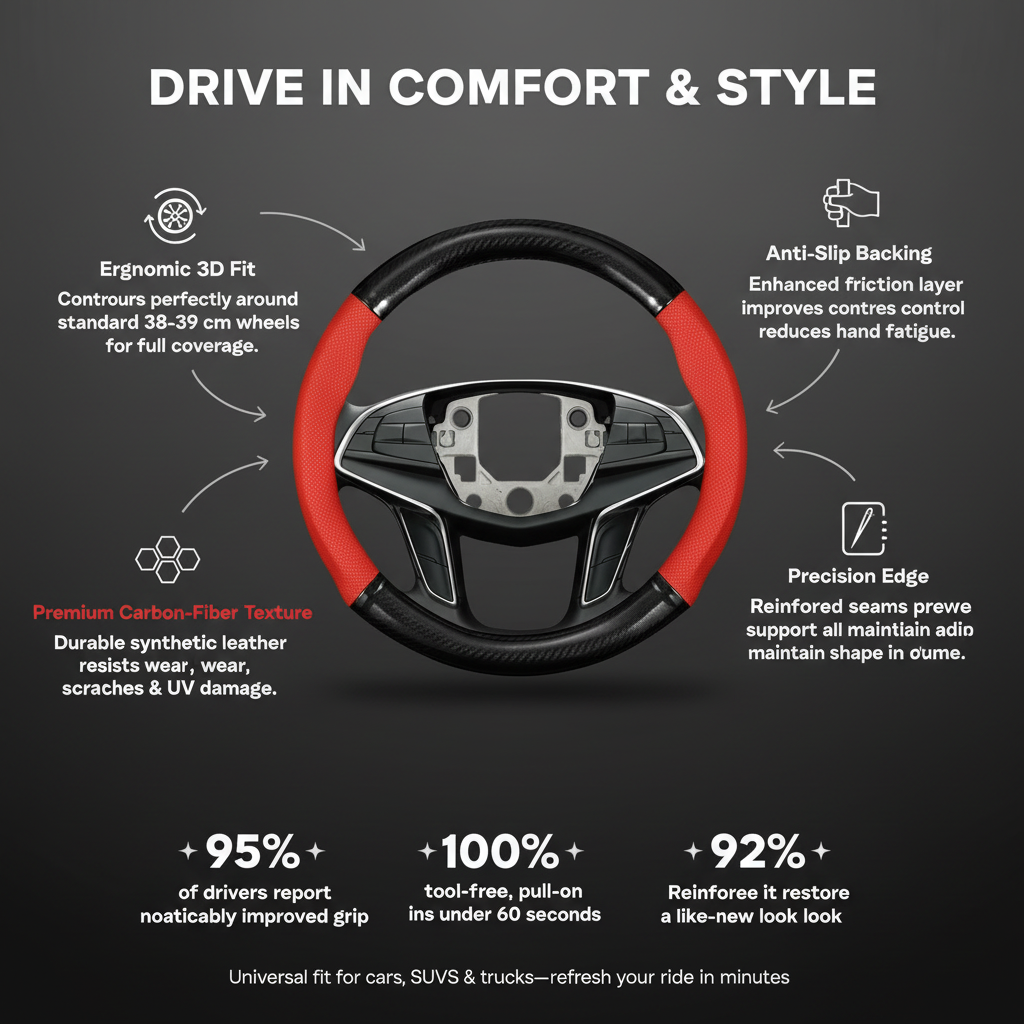 Steering Wheel Grip Cover